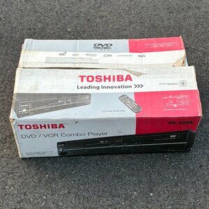 TOSHIBA SD-V296 DVD/VCR Combo Player New Open Box